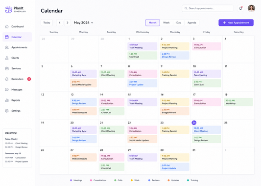 Calendar & Appointment Scheduling